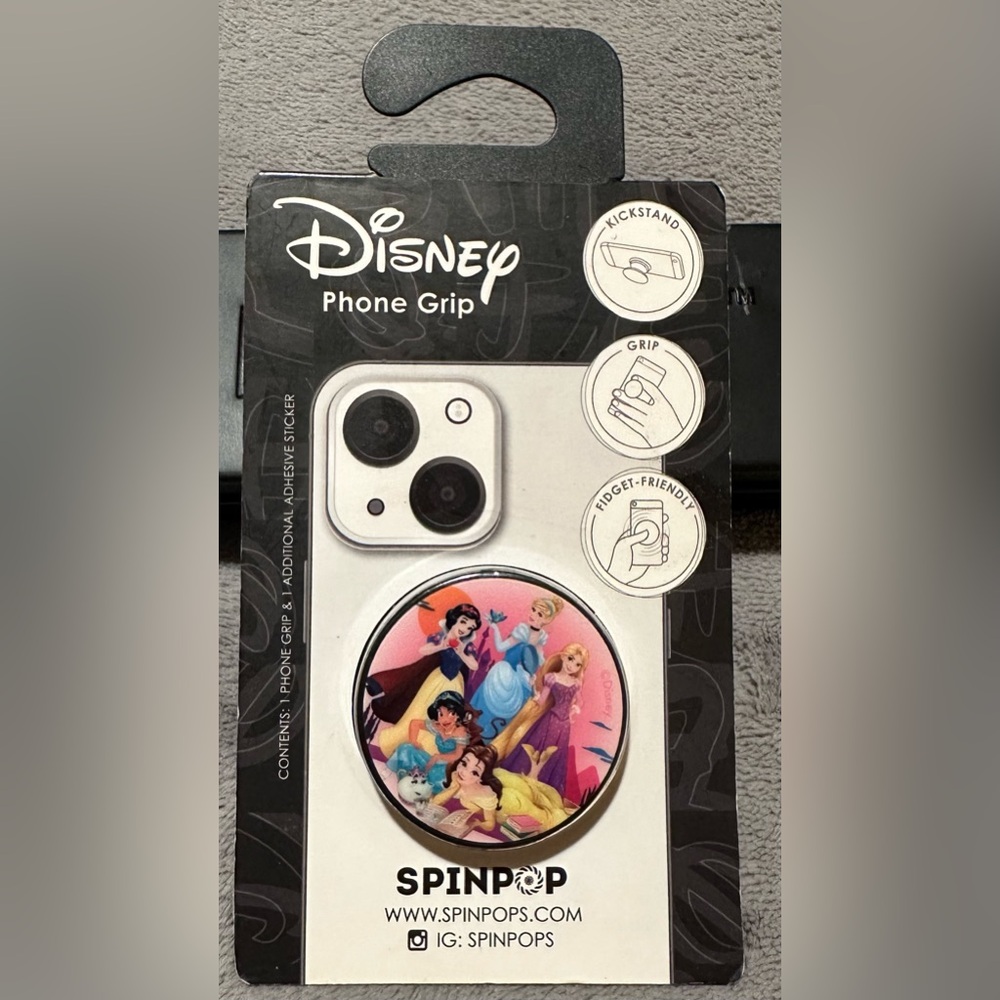 Disney Princesses Phone Grip SPINPOP/ NWT